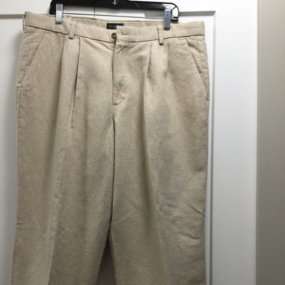 NWT Mens Irish Linen Dockers - Picture 2 of 10